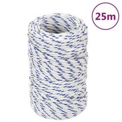 Corde de bateau Blanc 2 mm 25 m Polypropylène