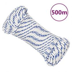 Corde de bateau Blanc 5 mm 500 m Polypropylène