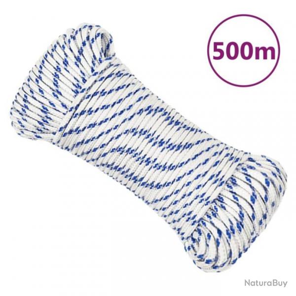 Corde de bateau Blanc 5 mm 500 m Polypropylne