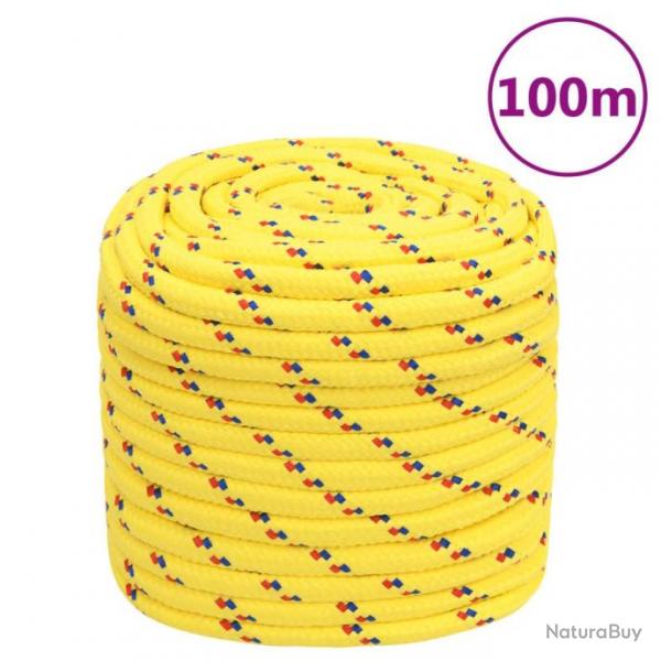 Corde de bateau Jaune 18 mm 100 m Polypropylne