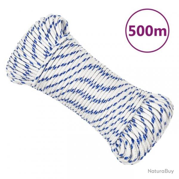 Corde de bateau Blanc 3 mm 500 m Polypropylne