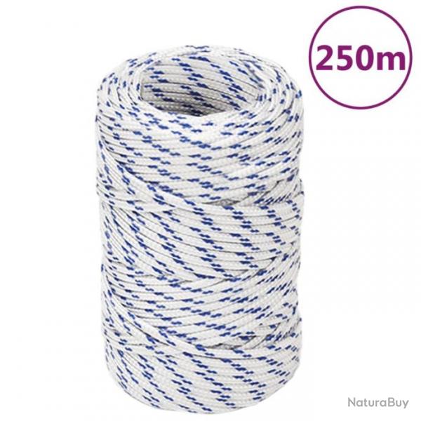 Corde de bateau Blanc 2 mm 250 m Polypropylne