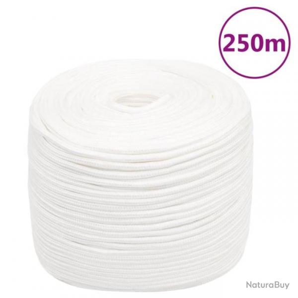 Corde de bateau Blanc complet 6 mm 250 m Polypropylne