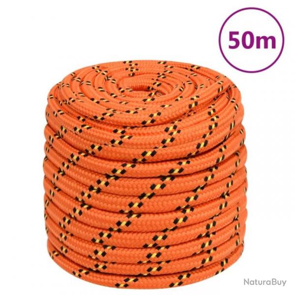 Corde de bateau Orange 18 mm 50 m Polypropylne