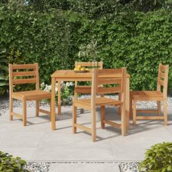 Chaises de jardin 4 pcs Bois de teck solide