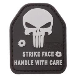 Patch 3D PVC "SAPI Skull / Strike Face Handle With Care"