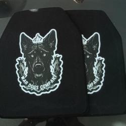 Paire plaques balistique IIIA War Dogs Company