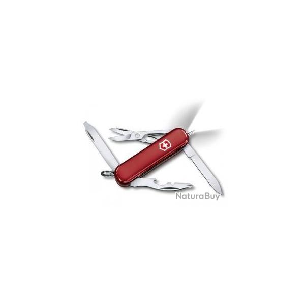 BEL185 COUTEAU SUISSE VICTORINOX "MIDNITE MANAGER" ROUGE 10 FONCTIONS NEUF