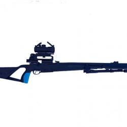 Carabine Beretta PCP Stoeger XM1S4- + BIPIED, AR15-REDDOT Cal. 4,5 mm, 19,9 J.