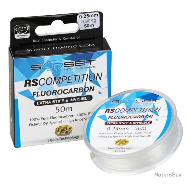 Fluorocarbon Extra Stiff Rs Competition 0,40Mm 25M 18/100-2,9KG
