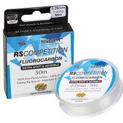 Fluorocarbon Extra Stiff Rs Competition 0,40Mm 25M 25/100-5KG