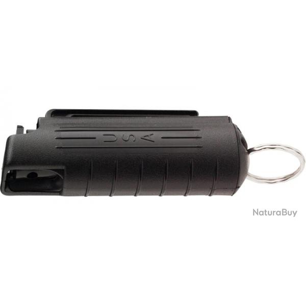 3en1 Pepper Spray porte-cls Noir