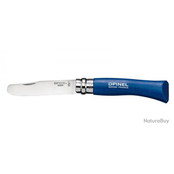 Mon Premier Opinel N07 Inox Bleu (6Pcs)
