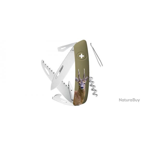 D05, olive, impression Chevreuil