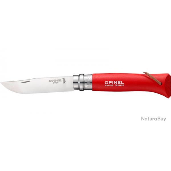 Baroudeur N08 Inox Rouge