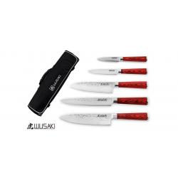 Pakka  Trousse 5 couteaux Pakka