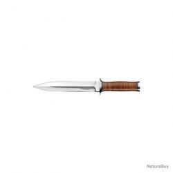 Dague Boker Magnum Classic 210 Mm Manche Cuir - Etui Cuir - 02LG141