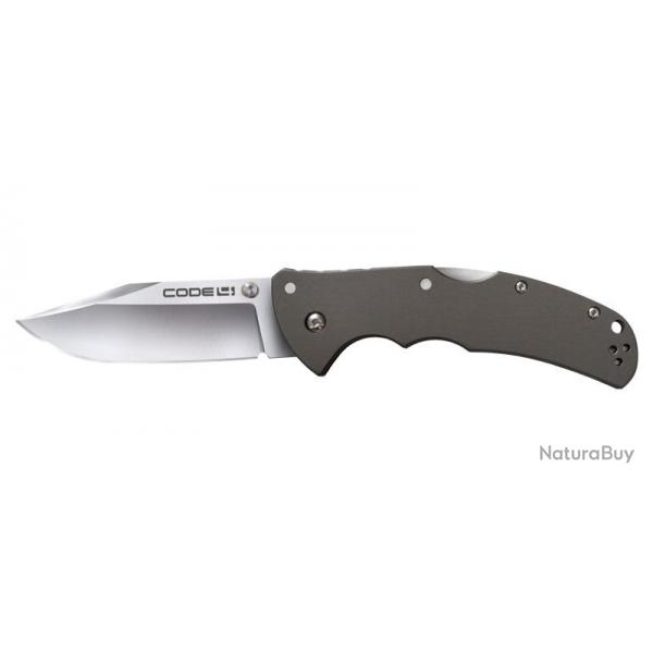 Couteau Pliant Cold Steel Code 4 Clip Point - CS58PC