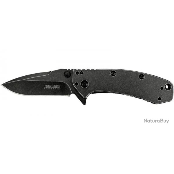 Couteau Pliant Kershaw Cryo Blackwash - KW1555BW