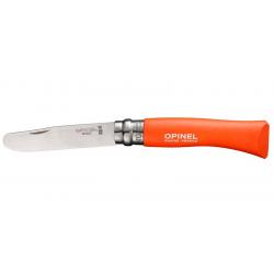 Mon Premier Opinel N°07 Inox Mandarine (6Pcs)