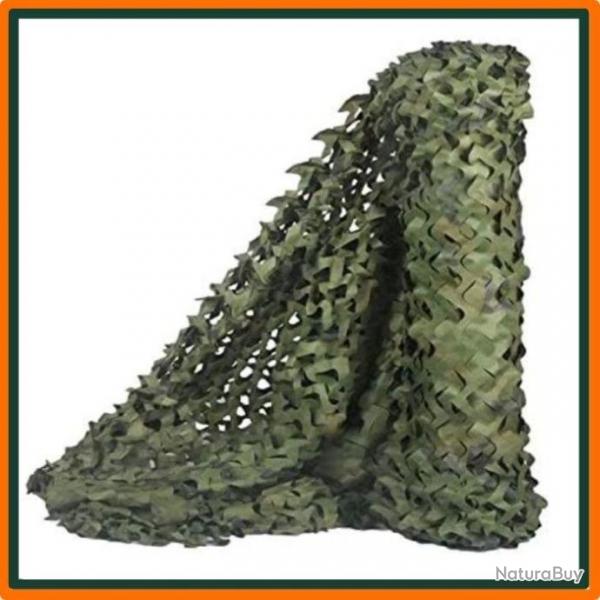 Filet de camouflage  - Vert - 1,5x2 m- Livraison rapide