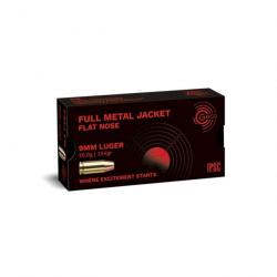 50 CARTOUCHES GECO 9x19 FMJ 154GR SUBSONIC