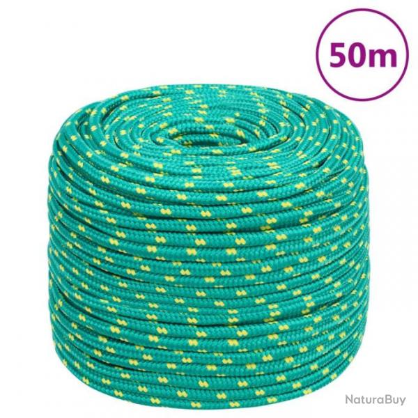 Corde de bateau Vert 6 mm 50 m Polypropylne