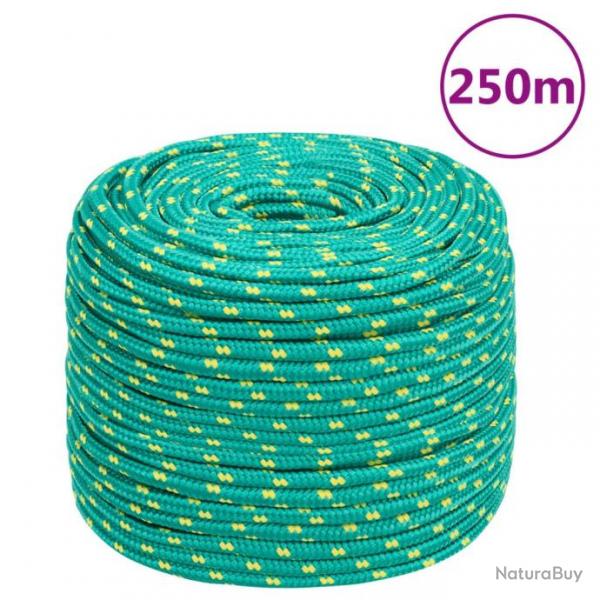 Corde de bateau Vert 8 mm 250 m Polypropylne