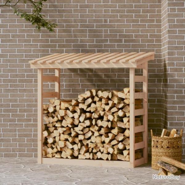 Support pour bois de chauffage 108x64,5x110 cm Bois de pin