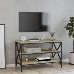 Meuble TV Chêne sonoma 80x40x50 cm Bois d'ingénierie