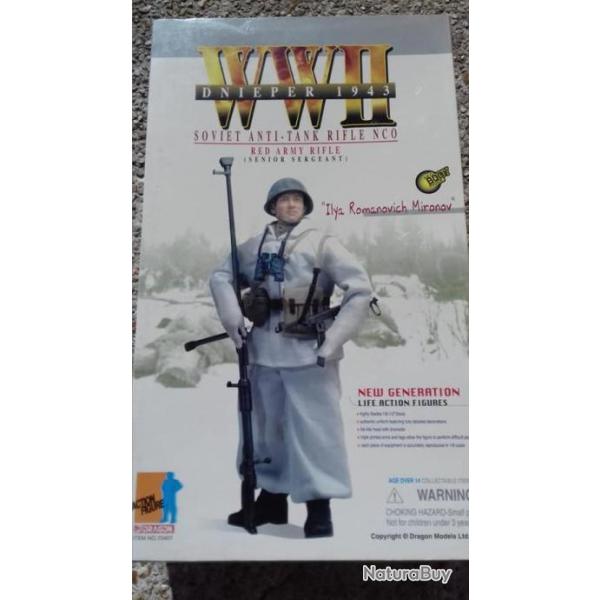 Figurine 1/6 me Ilya Romanovich Mironov - Soviet anti Tank