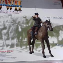 Figurine 1/6 ème Taras Karabanyk - Cossack Cavalry (avec son Cheval Molniya)
