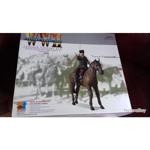 Figurine 1/6 me Taras Karabanyk - Cossack Cavalry (avec son Cheval Molniya)