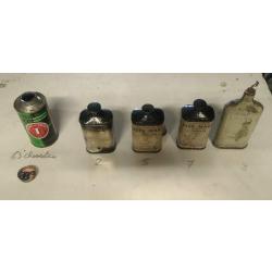 lot de bidons de plombs