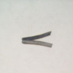 Ressort long 19 mm, large 5 mm epaisseur des lames 1 mm