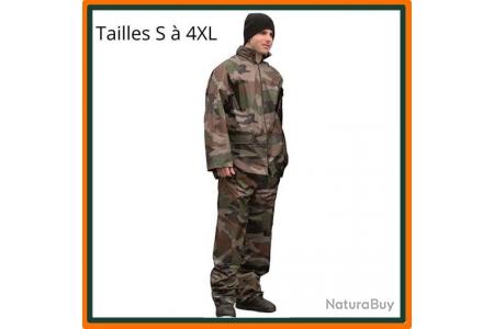 Ensemble Anti-Pluie camouflage militaire Taille vêtement L Coloris Camo CE