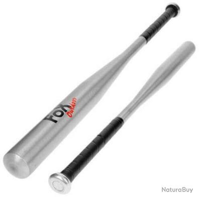 Batte de Baseball Aluminium 34 Pouces 86cm Argent Batte Base-Ball Métal Antidérapante Adulte Pro Léger pour Exercice Joueurs Jeu Homme Femme 86 de Longueur Solide à la Mode