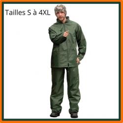 Pantalon + veste imperméable - Vert armée