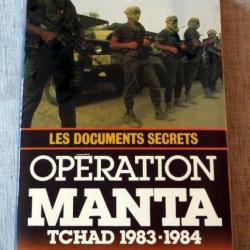 Livre : Opération Manta - Tchad 1982/1983