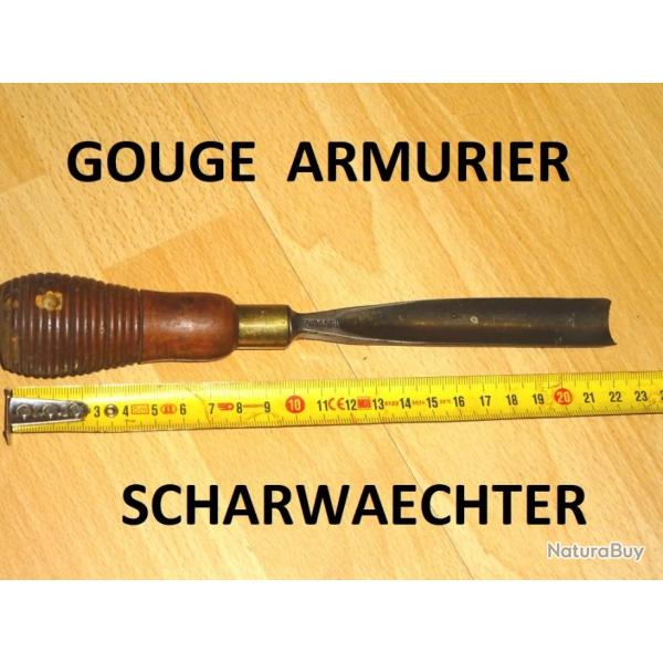 GOUGE armurier marque SCHARWAECHTER largeur 18.30 mm - VENDU PAR JEPERCUTE (D23B592)