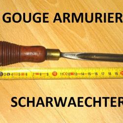 GOUGE armurier marque SCHARWAECHTER largeur 12 mm - VENDU PAR JEPERCUTE (D23B593)