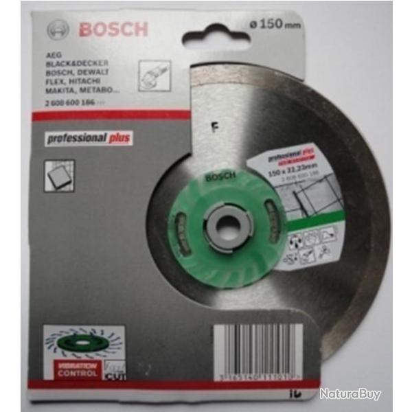 Disque  trononner 150mm diamant Bosch Professional Ref 2608600186