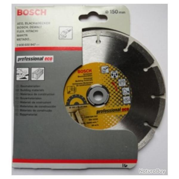 Disque  trononner 150mm diamant Bosch Professional Ref 2608600947