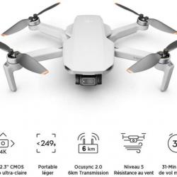 Drone 4K HD - Portée 10 km - 4000 d'altitude - Autonomie 31 mn -- Livraison gratuite et rapide