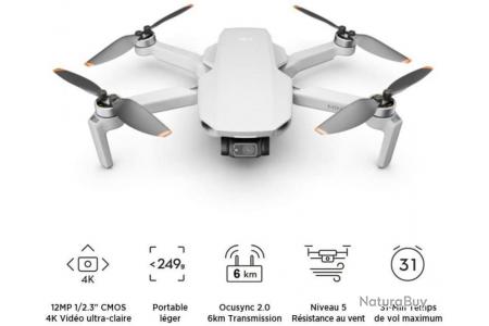 Drone 4K HD - Portée 10 km - 4000 d'altitude - Autonomie 31 mn -- Livraison  gratuite et rapide