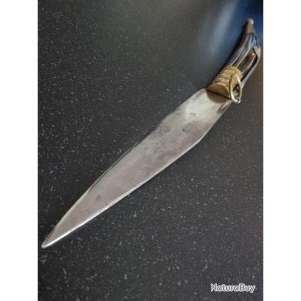 Magnifique couteau ancien Vauthier Navaja style Sville 44,50 cm