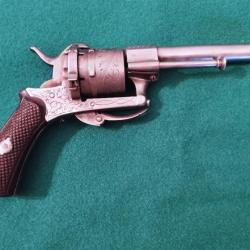 Revolver á Broche type Lefauchaux de origine Liégois ( 1860)