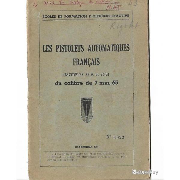 Les Pistolets Automatiques Franais (Modles 35A et 35 S)