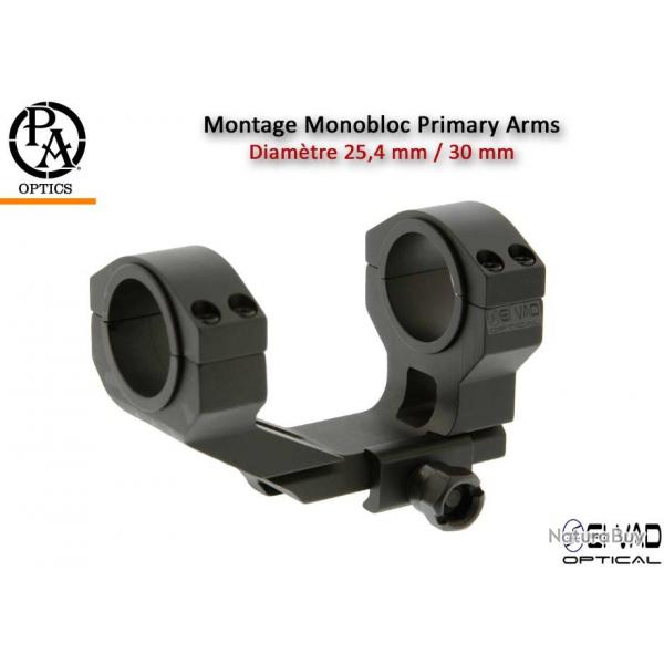 Montage Monobloc Compact Primary Arms - Diamtre 25,4 & 30 mm