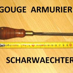 GOUGE armurier marque SCHARWAECHTER largeur 9.50 mm - VENDU PAR JEPERCUTE (D23B594)